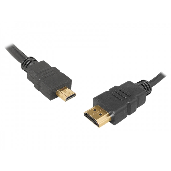 HDMI-mikro HDMI kábel, 3m, V1.4.