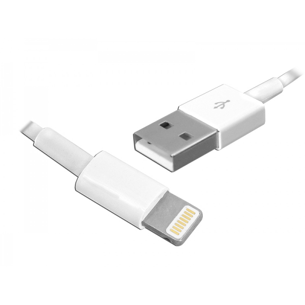 USB kábel - IPHONE 5s / 6 biely.