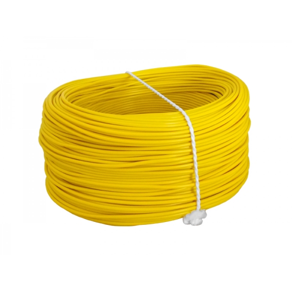 Kábel LgY / H05V-K 1x0,5 žltý (100m).