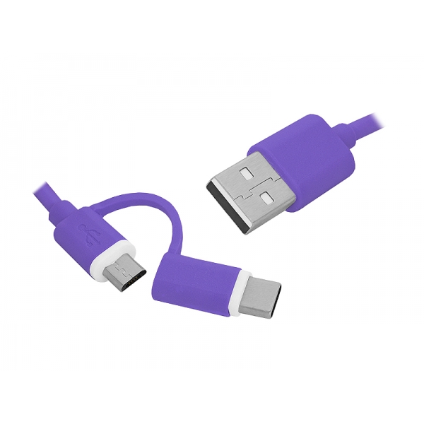 USB kábel - USB Type-C / micro USB 3v1.