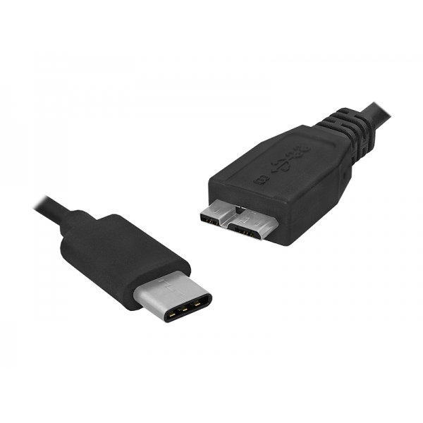 MicroUSB kábel - USB 3.1 Type-C, 1m, HQ 3.0V.