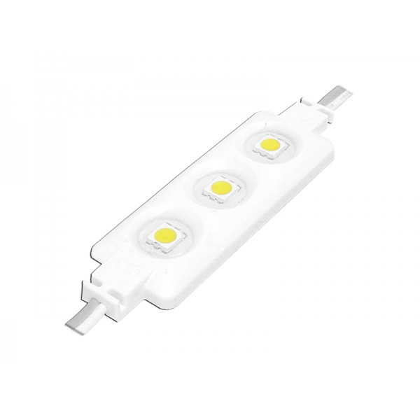 Modul LED-5050 3 diódy, denné svietenie, biela, vodeodolná.