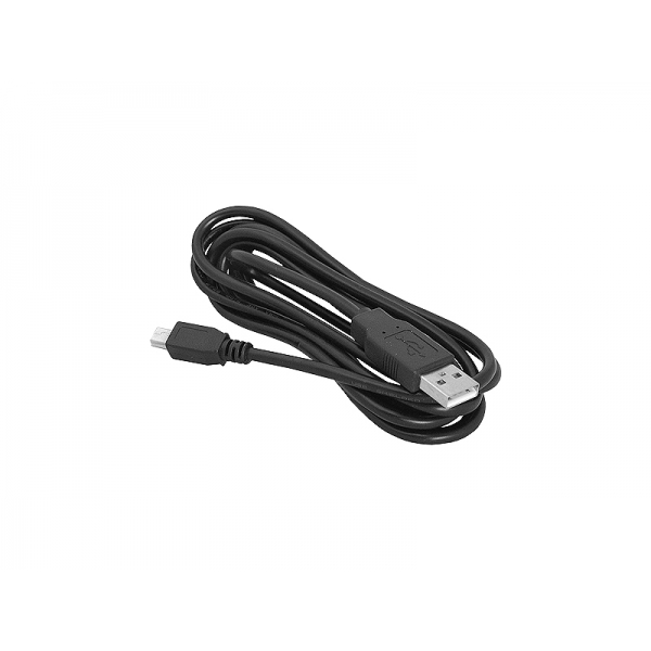 USB kábel - miniUSB, 1,5m, čierny.