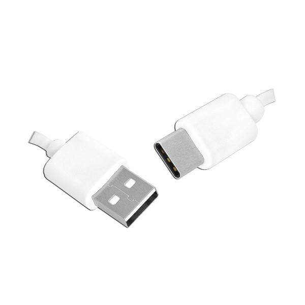 HQ kábel USB -USB Type-C 1,5 m, biely.