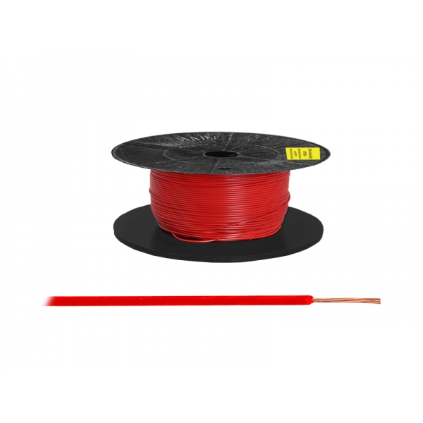 Kábel FLRY-B 0,35, červený.