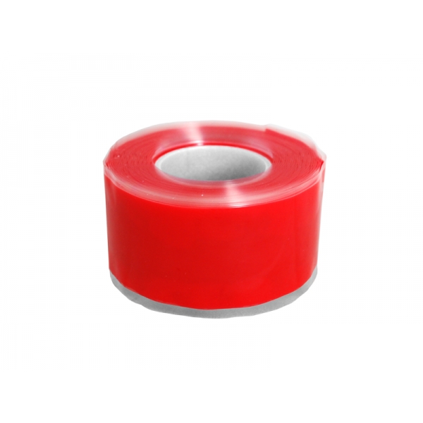 LEXTON silikónová páska 3m / 25mm, červená.