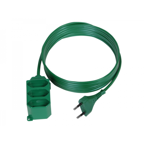 Napájací kábel PS-362 5m 3Gn, zelený.
