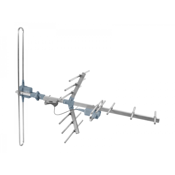 DVB-T DUPLEXA BARCZAK VHF / UHF COMBO anténa s impedančným transformátorom a výhybkou.