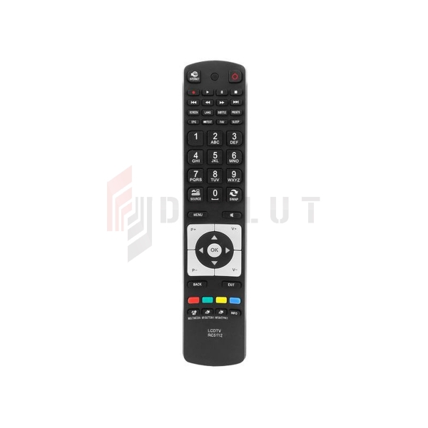 Diaľkové ovládanie pre LCD TV FINLUX VESTEL BUSH TELEFUNKEN RC5112.