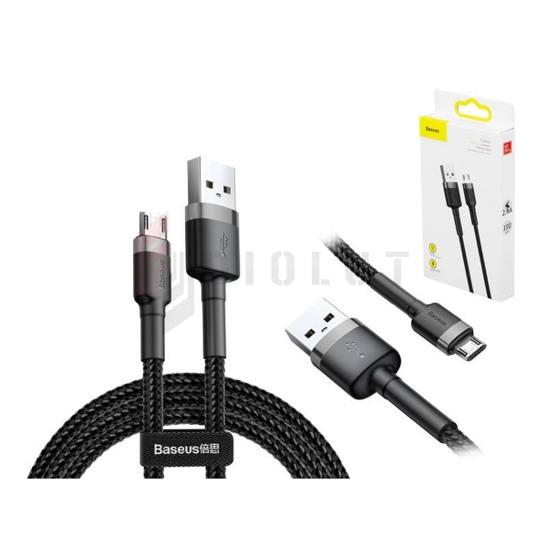 USB kábel - Baseus microUSB, 1 m, 2,4A.