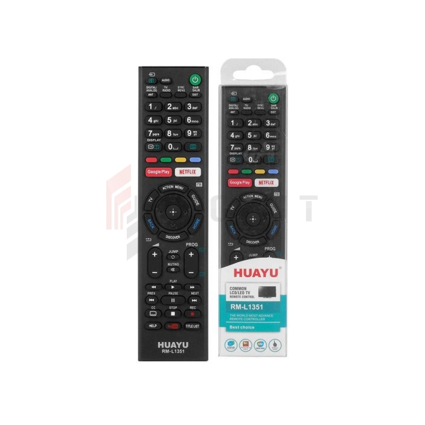 Diaľkové ovládanie pre LCD / LED TV Sony RM-L1351, Netflix, Google Play, Youtube.