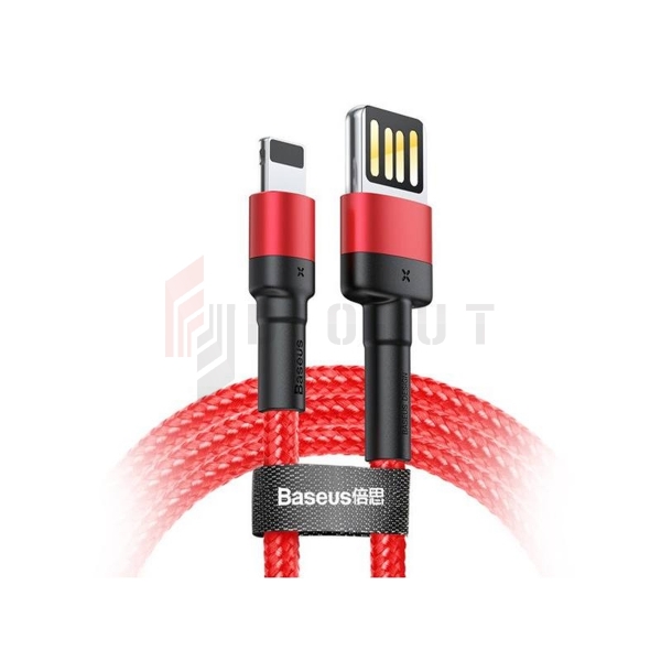USB kábel - iPhone 8pin Lightning, 1 m, 2,4 A, Baseus, Quick Charge.