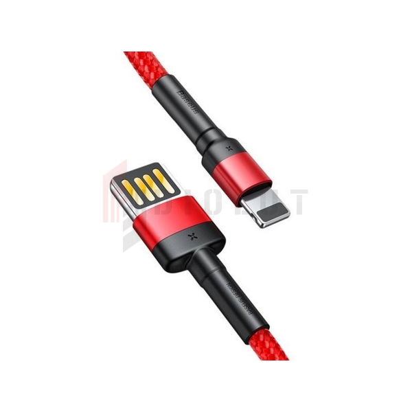 USB kábel - iPhone 8pin Lightning, 1 m, 2,4 A, Baseus, Quick Charge.
