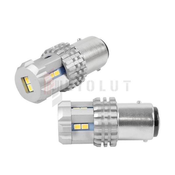 LED CANBUS UltraBright 3020 22 x SMD 1157 P21 / 5W Biele žiarovky 12 V / 24 V