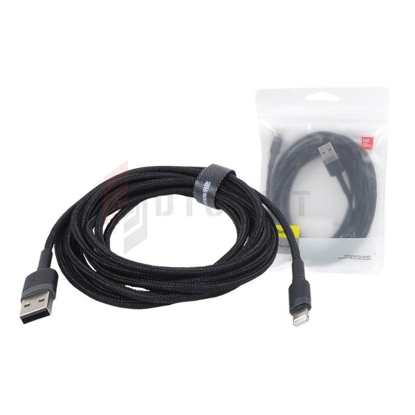 USB kábel - iPhone / 8pin / Lightning Baseus, 2 A, 3 m.