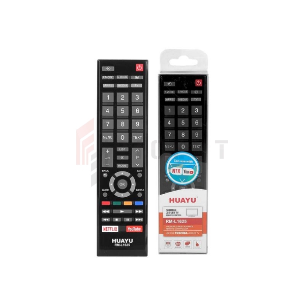 Diaľkové ovládanie pre LCD TV / LED Toshiba RM-L1625, Netflix, Youtube.