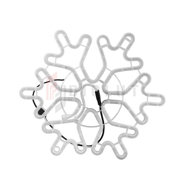 Vianočná dekorácia snehová vločka studená biela NeonLED 230V NOVINKA.