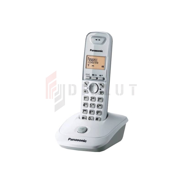 Stolný telefón Panasonic KXTG2511, biely.