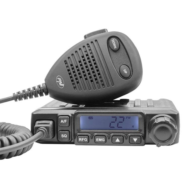 CB rádio PNI HP6500 Escort 12V ASQ, RF GAIN.