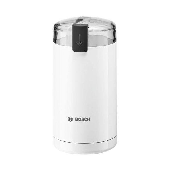 Biely mlynček na kávu Bosch 180W
