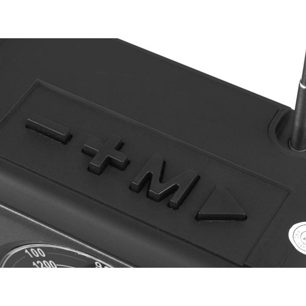 MK-101 Bluetooth prenosné rádio, USB, MicroSD, AUX, so solárnym panelom, 1200mAh batéria.