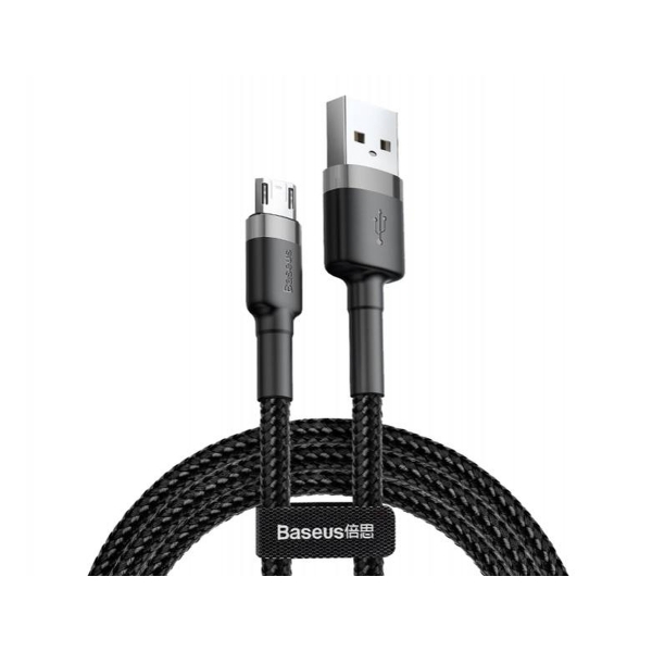 USB kábel - microUSB 0,5m, 2,4A Baseus Quick Charge