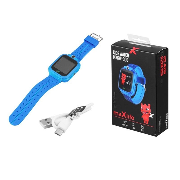 Detské hodinky PS Maxlife MXKW-300, modré.