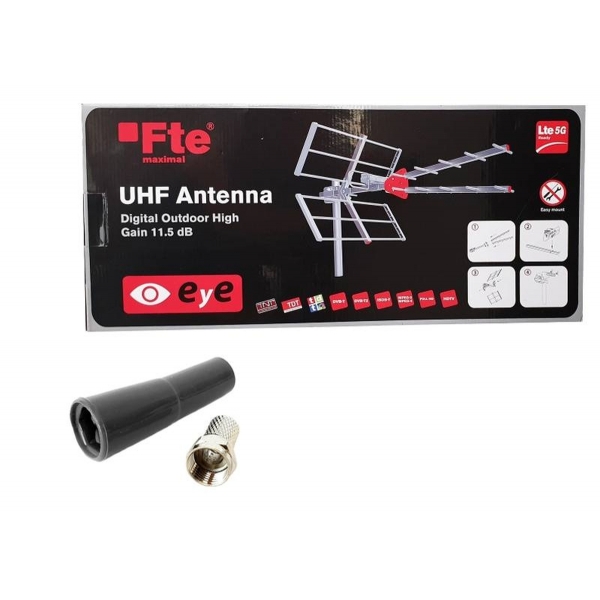 PS anténa DVB-T UHF FTE Eye LTE 11,5 dB