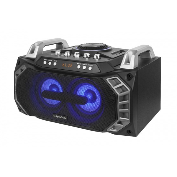 Boombox s funkciou Bluetooth a karaoke, FM rádiom a mikrofónom