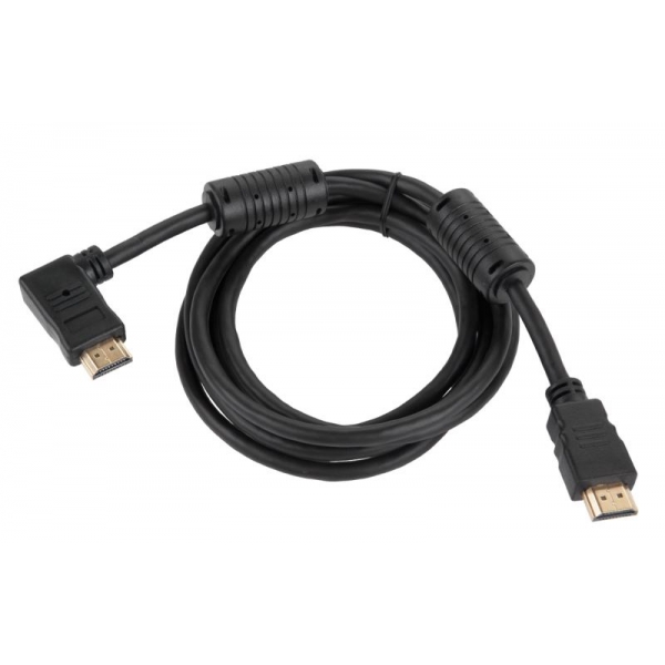 HDMI-HDMI kábel 1,4V 1,8M uhlový-priamy