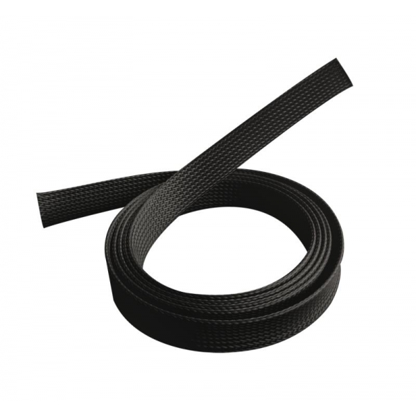 Čierna polyesterová rúrka pre 1 m / 40 mm A / V káble