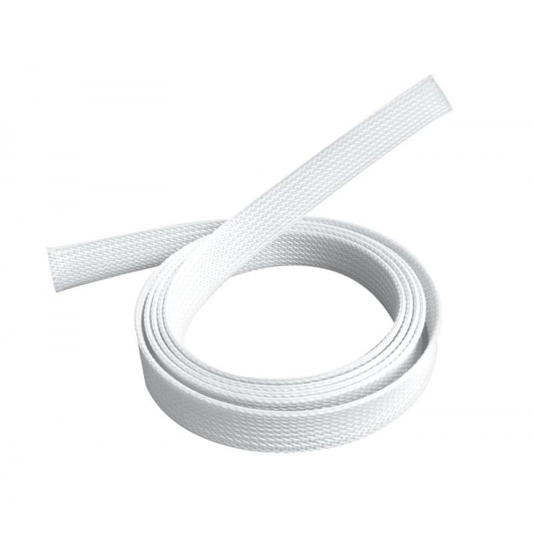 Biela polyesterová rúrka pre 1 m / 40 mm A / V káble
