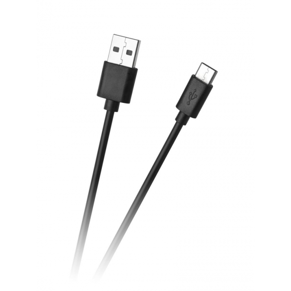 USB kábel - USB typ C 1m čierny