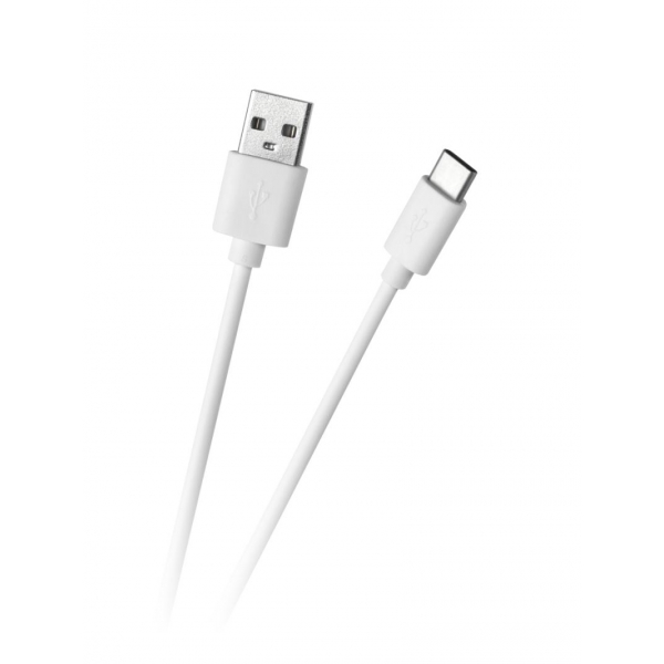 USB kábel - USB typ C 1m Biely