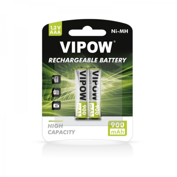 VIPOW HR03 900 mAh Ni-MH batérie 2 ks / bl