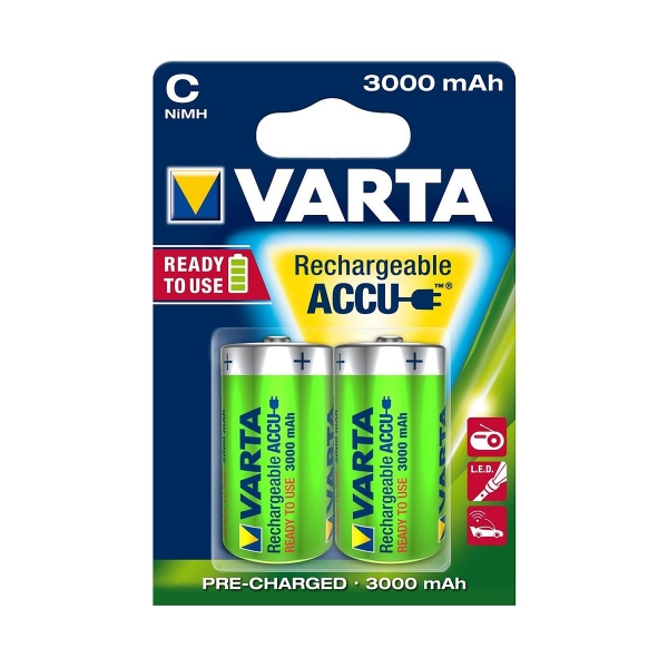 Batéria VARTA R14 NiMh 3000mAh 2ks / bl.