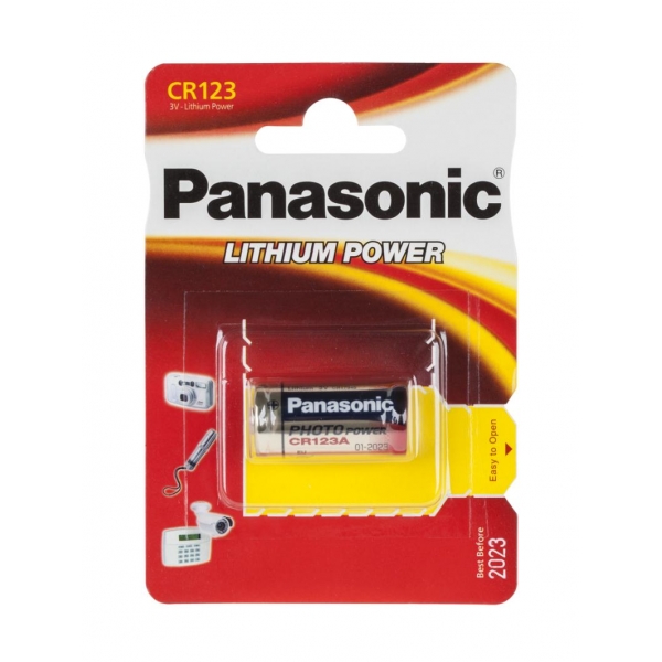 PANASONIC CR123 batéria 1ks / bl
