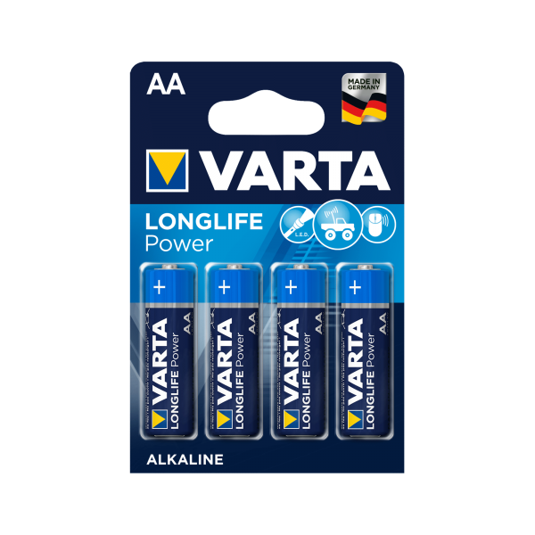 Alkalická batéria VARTA LR06 HIGH ENERGY 4 ks / bl.