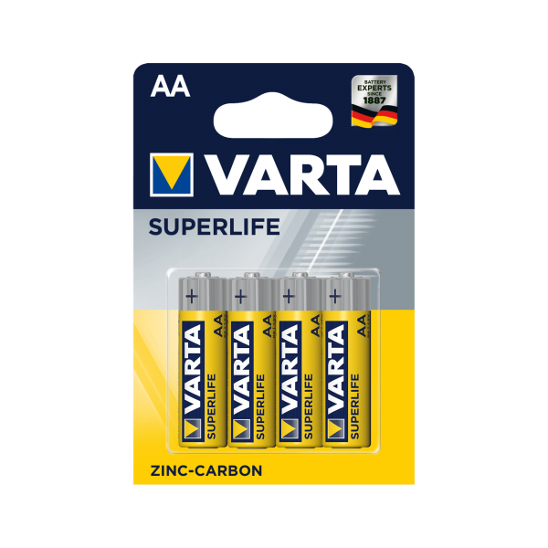 Batéria VARTA R06 SUPERLIFE 4 ks / bl.