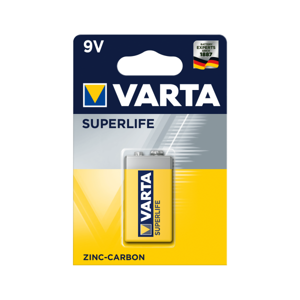 Batéria VARTA 9V SUPERLIFE 1 ks / bl.