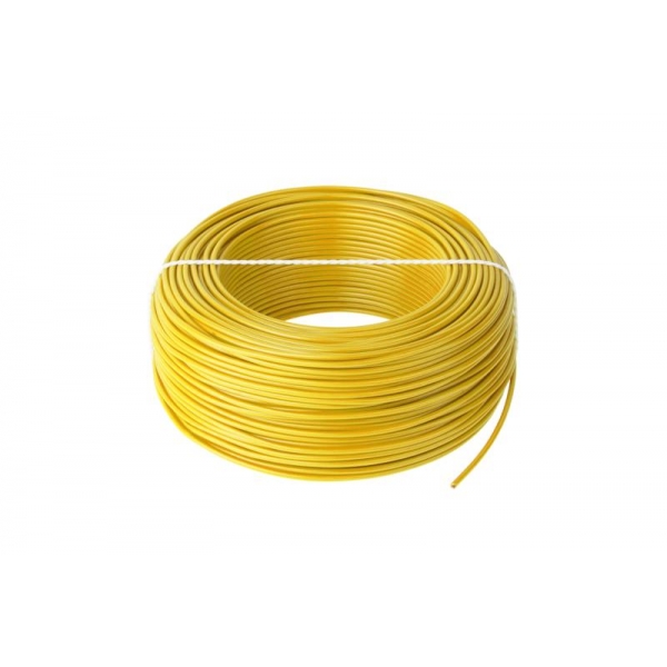 Kábel LgY 1x0,5 H05V-K žltý