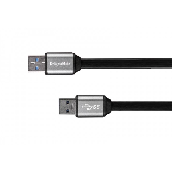 USB3.0 plug-in kábel 1m plochý kábel Kruger & Matz