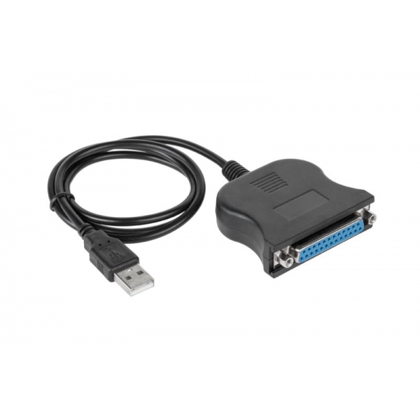 USB zástrčkový kábel - samica LPT 0,8 m