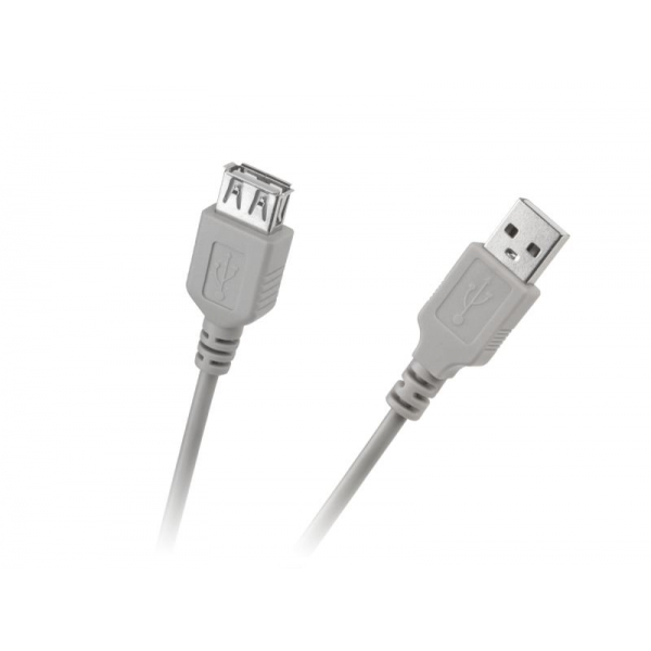 USB kábel, typ A, plug-to-socket, 3m