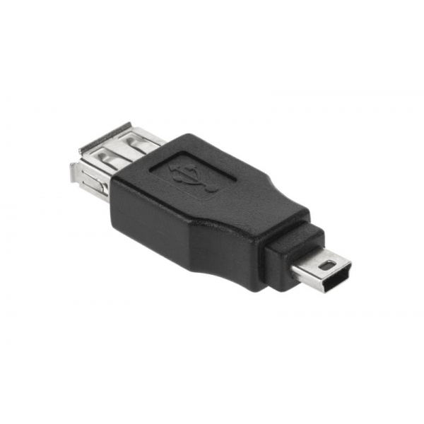 Konektor mini USB zástrčka 5P / USB zásuvka typu A