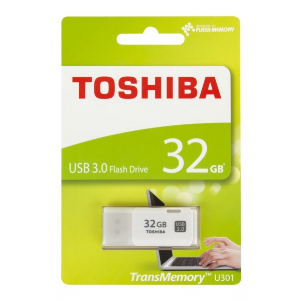 Toshiba USB 3.0 Pendrive 32GB biely