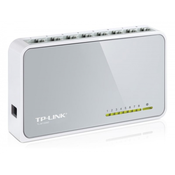 TP-LINK TL-SF1008D prepínač 8 portov, 10/100Mb/s