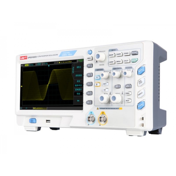Osciloskop Uni-T UPO2102CS s displejom technológie Ultra PHOSPHOR