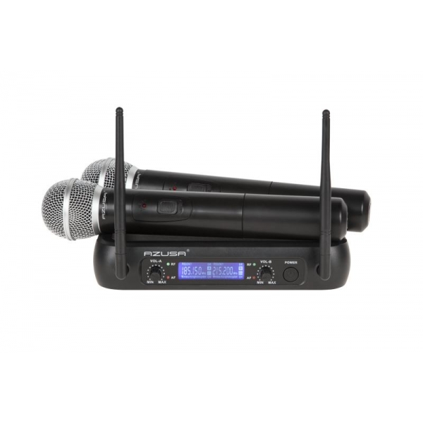 VHF mikrofón 2 kanálový WR-358LD (2 x ručný mikrofón)