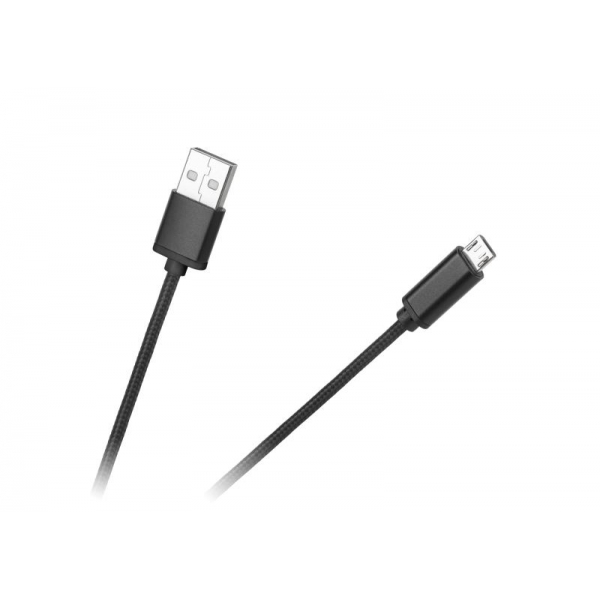 USB kábel - microUSB M-Life čierny